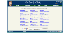 Desktop Screenshot of iangclark.net